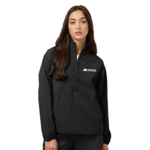 Columbia Women's Sucker for Summer Half-Zip Pullover (Black) with logo Embroidered