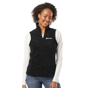 Columbia Women’s Benton Springs Fleece Vest (Black) with logo Embroidered