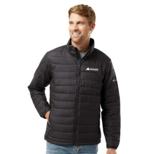 Columbia Men's Powder Lite II Jacket (Black) with logo Embroidered
