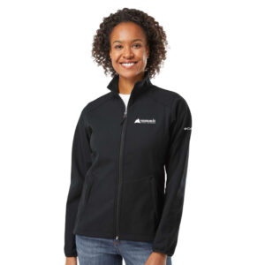 Columbia Women’s Kruser Ridge™ Soft Shell Jacket (Black) with logo Embroidered