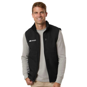 Columbia Men's Ascender II Soft Shell Vest (Black) with logo Embroidered