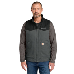 Carhartt® Montana Rugged Flex® Duck Vest with logo Embroidered