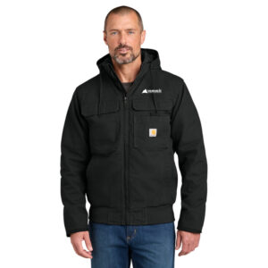 Carhartt® Full Swing® Washed Duck Active Jac with logo Embroidered