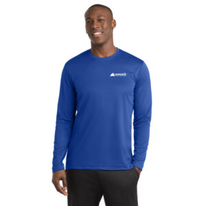 Sport-Tek® PosiCharge® RacerMesh® Long Sleeve Tee with Logo Embroidered