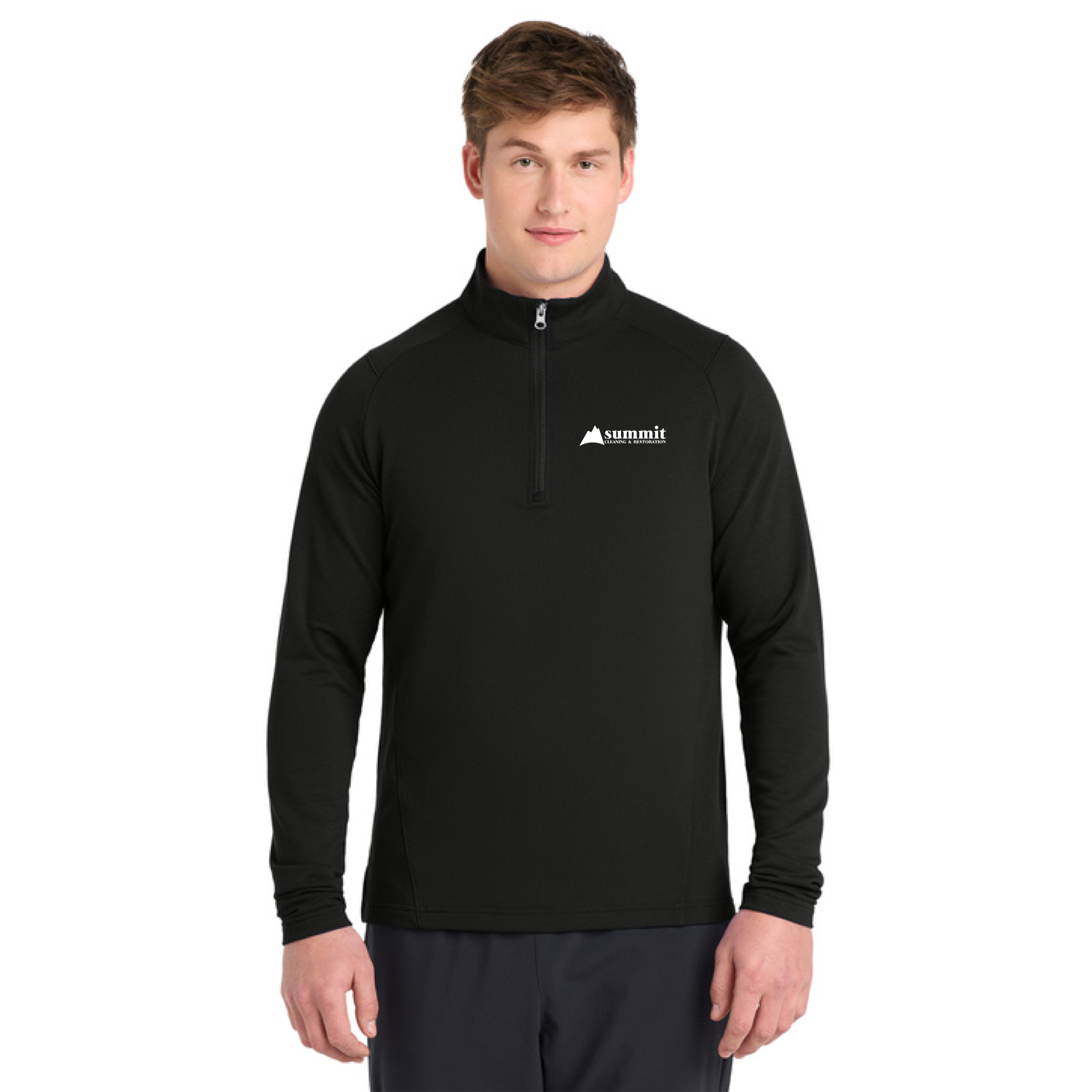 Sport-Tek® Sport-Wick® Flex Fleece 1/4-Zip with Logo Embroidered