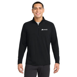 Sport-Tek® Sport-Wick® Stretch 1/4-Zip Pullover with Logo Embroidered